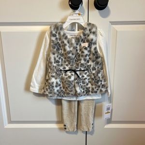 Toddler girls Calvin Klein set